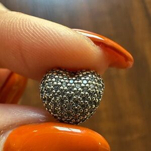 RETIRED Pandora Charm - Open My Heart Clip